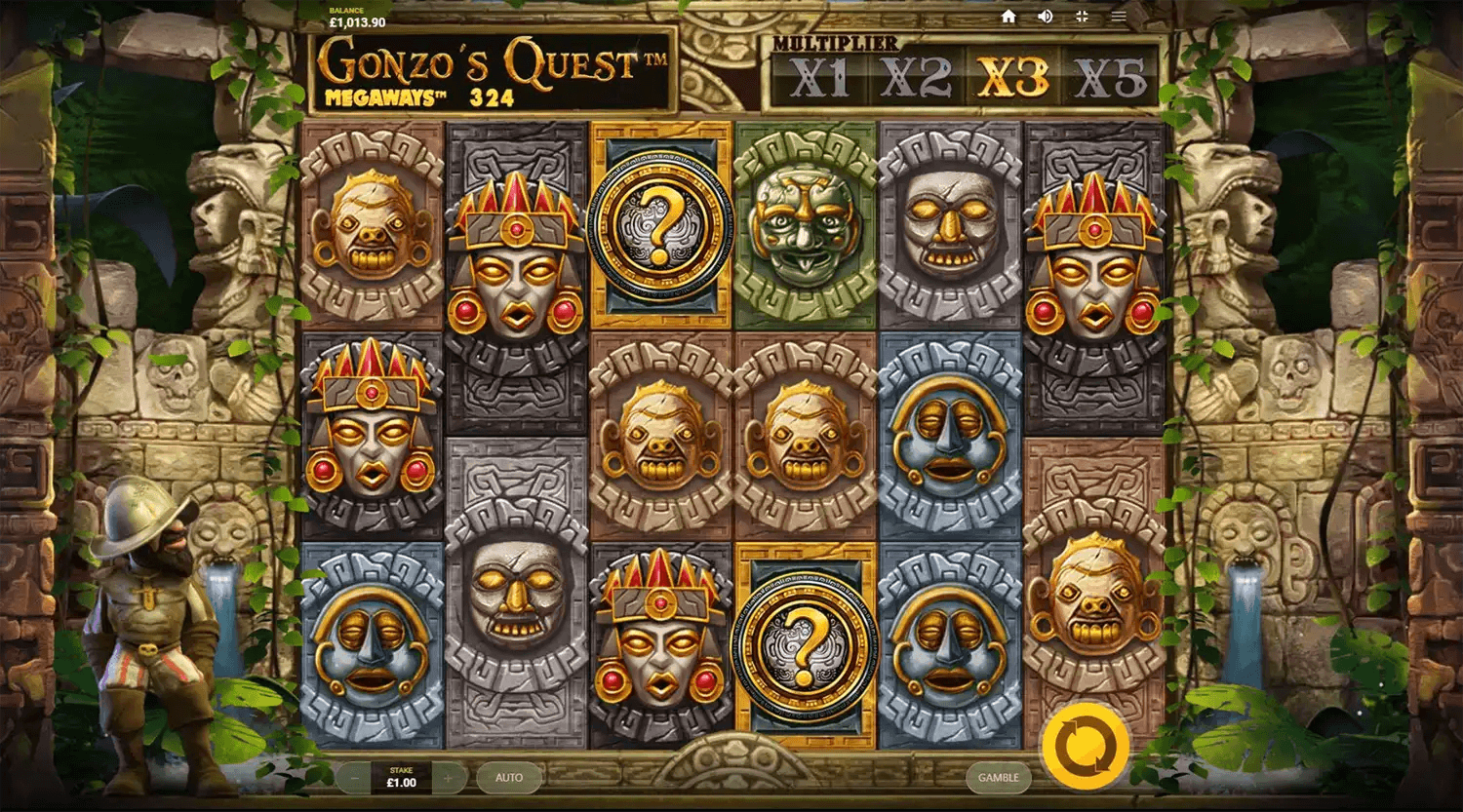 Slot machine Gonzo's Quest Megaways