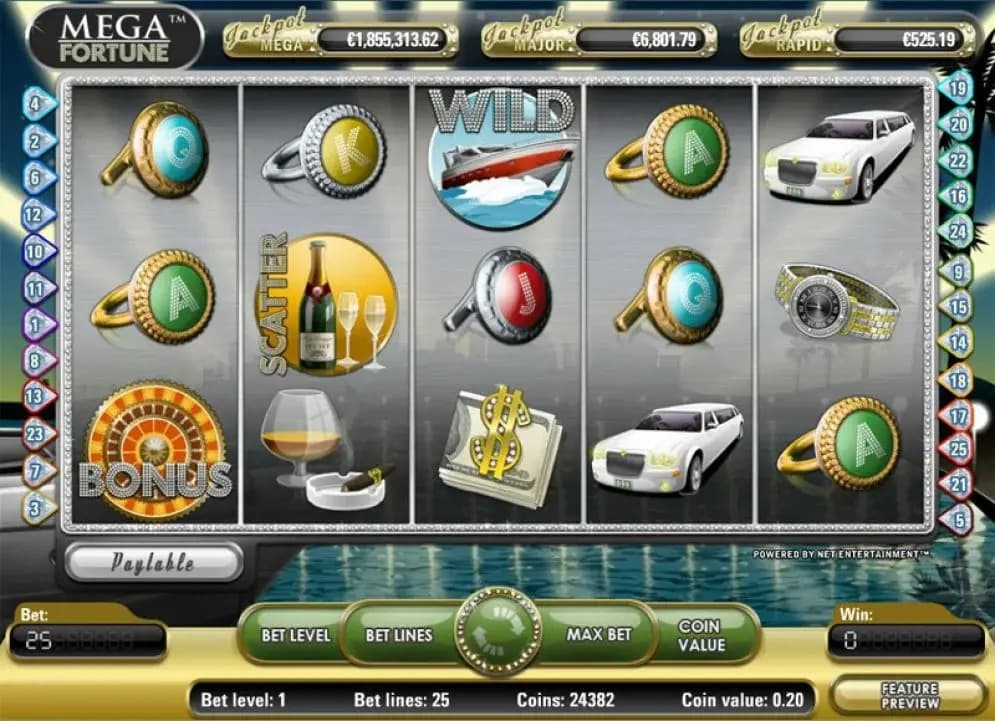 Mega Fortune slot
